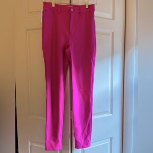 NWT Good American Fuschia Legging Jean Sz 0/25